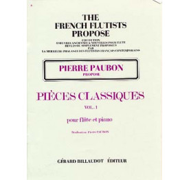 Pièces Classiques Vol 1 - Flûte
