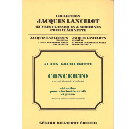 FOURCHOTTE concerto clarinette