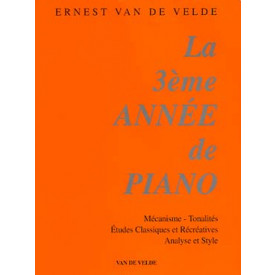  VAN de VELDE la 3ème année de piano