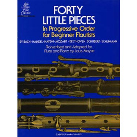 MOYSE forty little pieces flute et piano