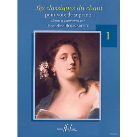 BONNARDOT - classiques du chant -Soprano - Vol 1