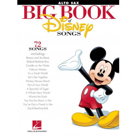 Big book of Disney songs saxo alto