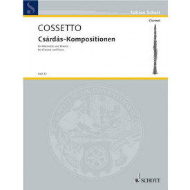 COSSETTO - Csárdás - Clarinette/Piano