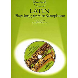 Latin playalong for alto saxo