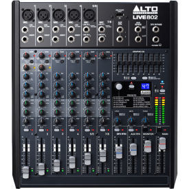 ALTO - LIVE 802 - Console 8 canaux + Effets
