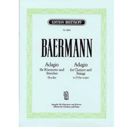 BAERMANN - Adagio - Clarinette / Piano