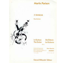 PARISON 5 danzas guitare