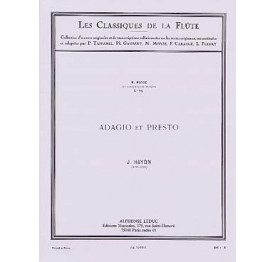 HAYDN - Adagio et presto - Flûte et Piano