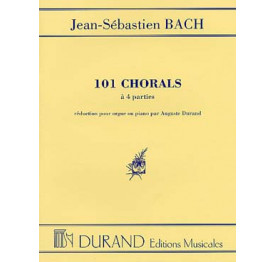 BACH - 101 chorals à 4 parties