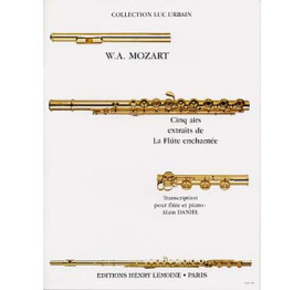 MOZART - Extraits de la flûte enchantée - Flûte