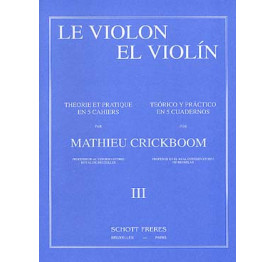 CRICKBOOM - Le violon théorie et pratique - 3