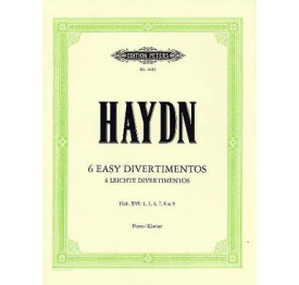 HAYDN - 6 Divertimenti faciles - Piano
