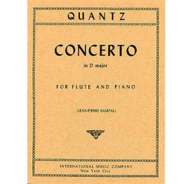 QUANTZ concerto pour flute D-Dur