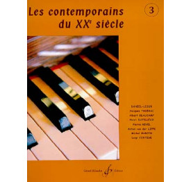 les contemporains du XXe siècle piano