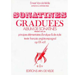 VAN DE VELDE - Sonatines graduées vol 1