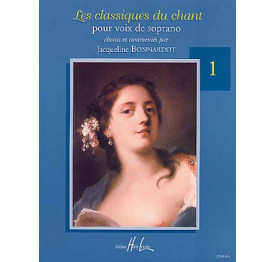 BONNARDOT - classiques du chant -Soprano - Vol 1
