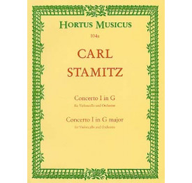 STAMITZ  Concerto en sol M - Violoncelle  piano
