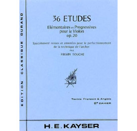 KAYSER - 36 études vol 2