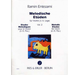 ENTEZAMI - Etudes violon - Vol 2