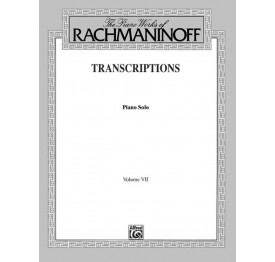 RACHMANINOFF -transcriptions vol VII