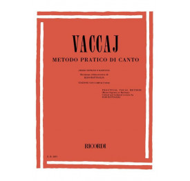 VACCAI- méthode pratique voix moyenne +CD
