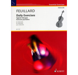 FEUILLARD - Exercices journaliers - Violoncelle