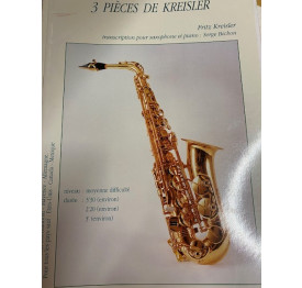 KREISLER - 3 pièces saxo