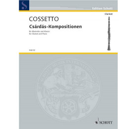COSSETTO - Csárdás - Clarinette/Piano