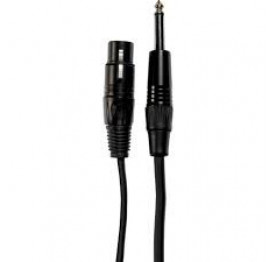 YELLOW CABLE -  XLR F /JACK M - 5 M