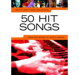 50 HIT SONGS - Piano facile