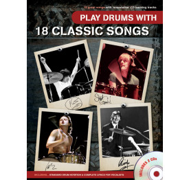 play drums with 18 classic songs
