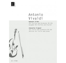 VIVALDI - concerto D major violon/piano