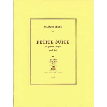 IBERT - Petite suite - Piano