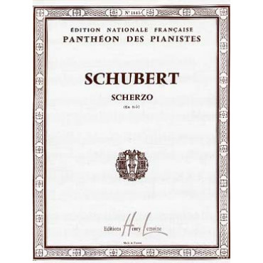 SCHUBERT - Scherzo