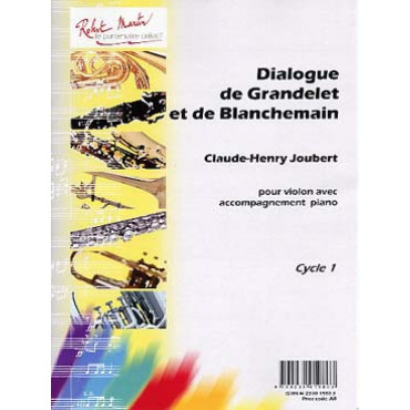 JOUBERT - dialogue de Gradelet de de blanchemain