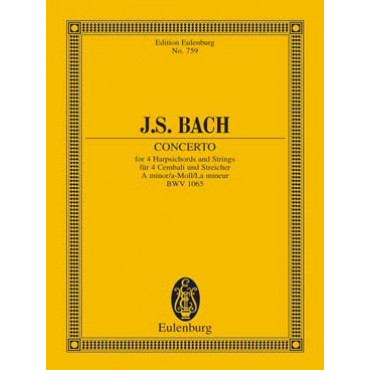 BACH - concerto bwv 1065