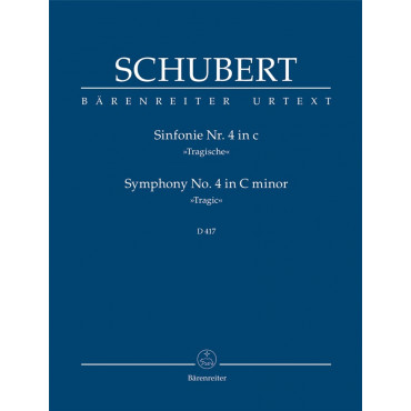 SCHUBERT sinfonie n° 4 in C
