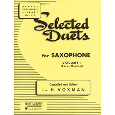Selected Duets pour Saxo - Vol 1