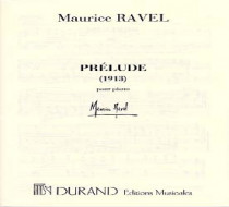 RAVEL prélude