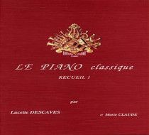 DESCAVES - Le piano classique - 1
