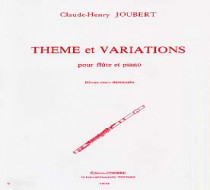 JOUBERT theme et vairations flute et piano