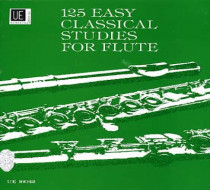 125 easy classical studies flûte