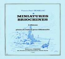 DEMILLAC - miniatures briochines violon