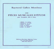 GALLOIS MONTBRUN - 6 pièces musicales