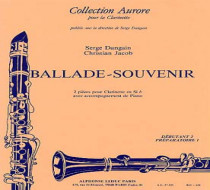 DANGAIN ballade-souvenir clarinette