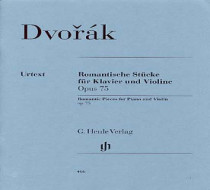 DVORAK romantic pieces opus75