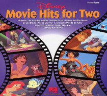 DISNEY - Movie Hits for Two - Piano 4 Mains
