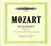 MOZART concerto KV216 en sol majeur