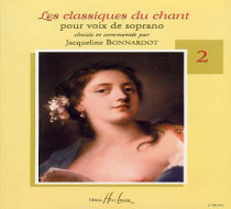 BONNARDOT - classiques du chant -Soprano - Vol 2