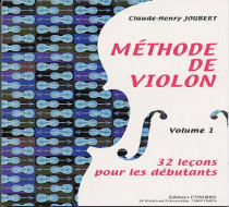 JOUBERT - méthode de violon vol 1